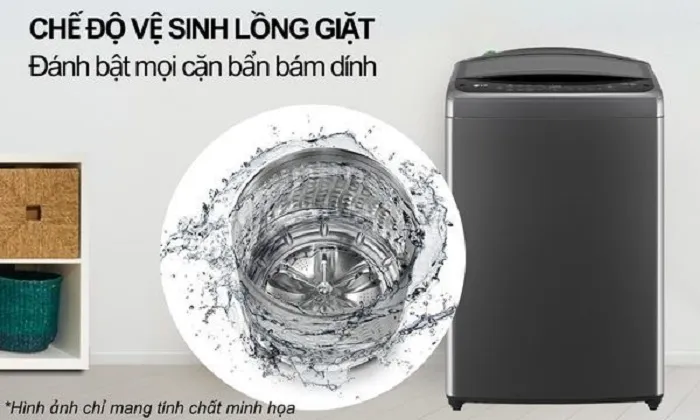 Tự động vệ sinh lồng giặt